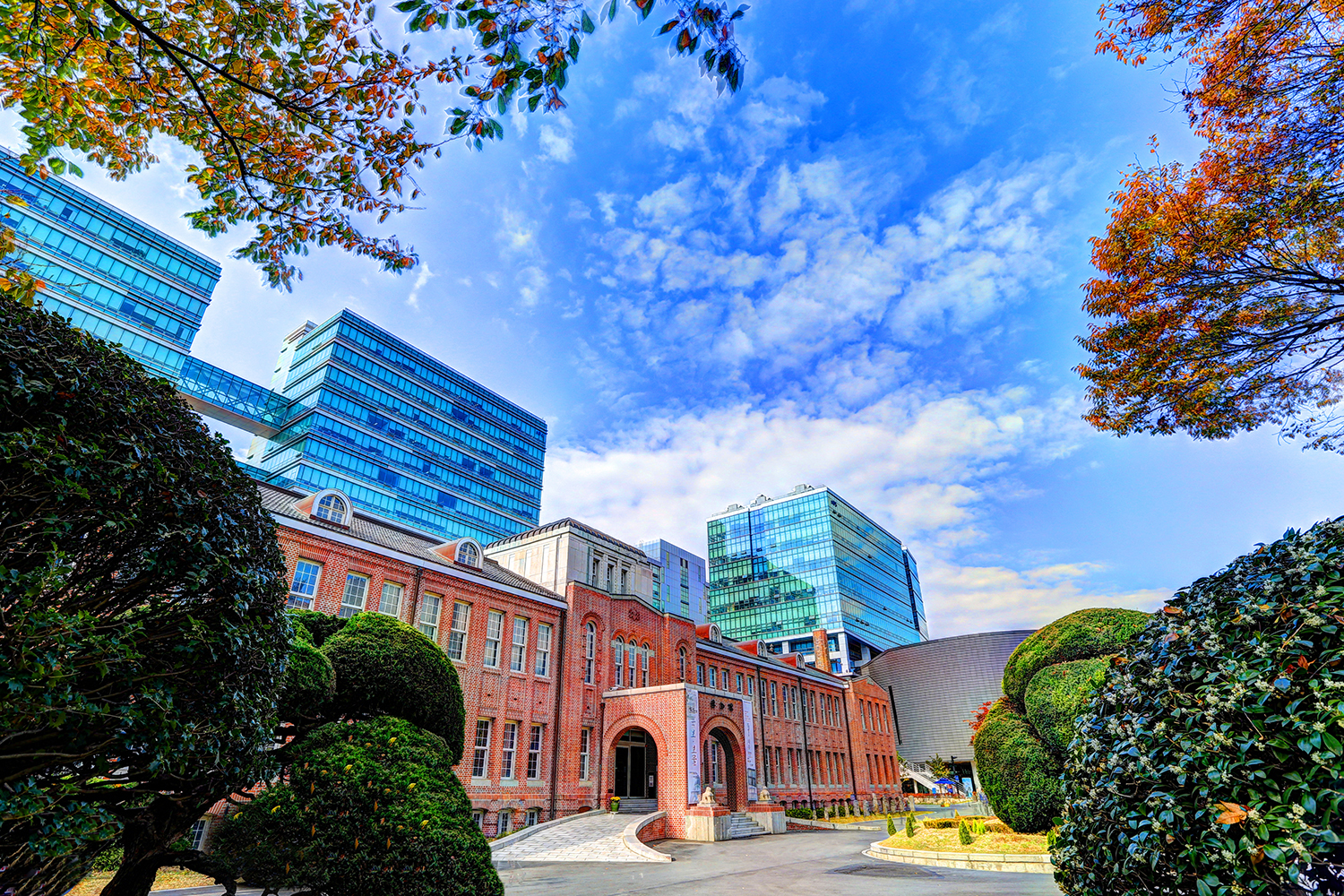 동아대학교 부민캠퍼스 전경